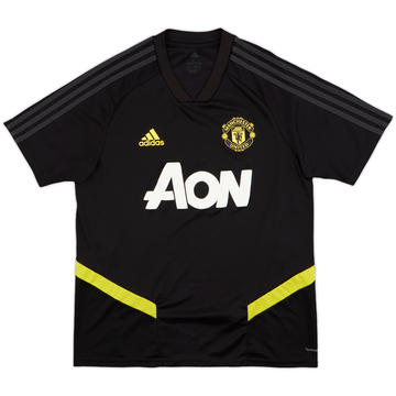 2019-20 Manchester Unido adidas Camiseta de Entrenamiento - 8/10 - (L)