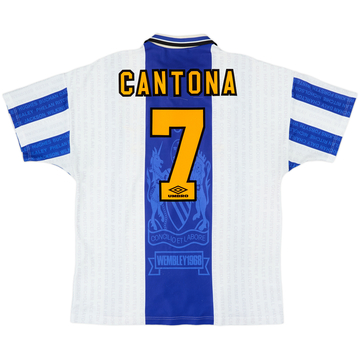 1994-96 Manchester United Third Shirt Cantona #7 - 8/10 - (XL)
