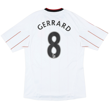 2010-11 Liverpool Away Shirt Gerrard #8 - 6/10 - (M)