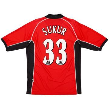 2002-03 Blackburn Away Shirt Sukur #33 - 8/10 - (L)
