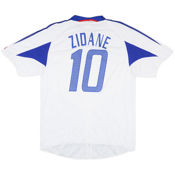 2004-06 France Away Shirt Zidane #10 - 8/10 - (XL)