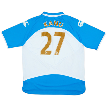 2008-09 Portsmouth Away Shirt Kanu #27 - 6/10 - (XL)