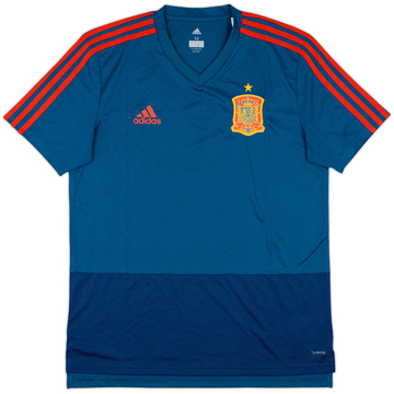 2018-19 Spain adidas Training Shirt - 10/10 - (M)