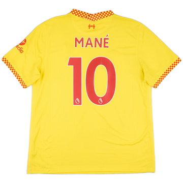 2021-22 Liverpool Third Shirt Mane #10 - 9/10 - (XL)
