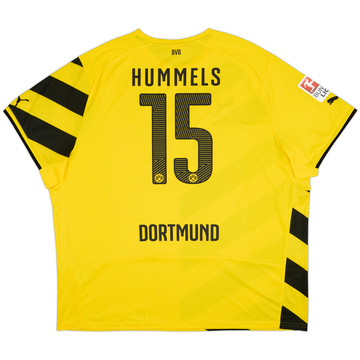 2014-15 Borussia Dortmund Home Shirt Hummels #15 - 9/10 - (4XL)