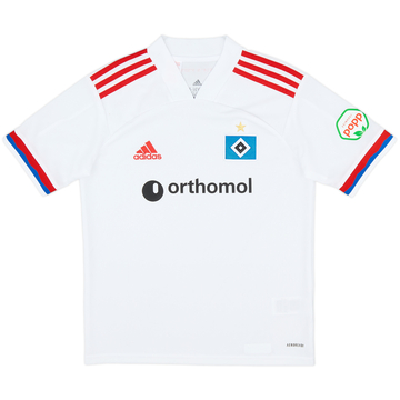 2020-21 Hamburg Home Shirt - 9/10 - (L.Boys)