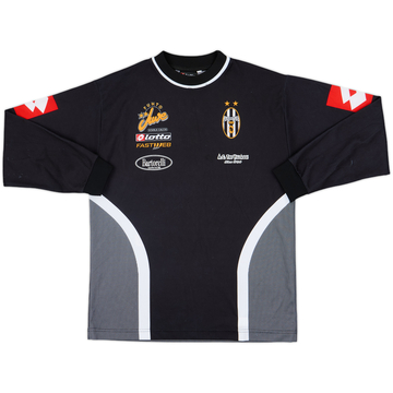 2001-02 Juventus Scuola Calcio Lotto 1/4 Zip Drill Top - 8/10 - (XXL)