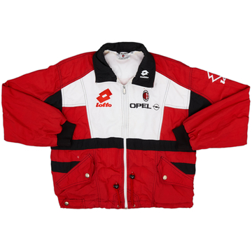 90年代lotto社、AC.MILANセットアップジャージ。 1995-96 AC Milan Lotto Track Jacket - 9/10 - (XXL)