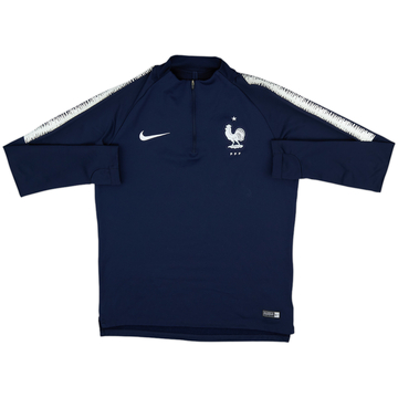 2018-19 France Nike 1/4 Zip Training Top - 6/10 - (S)
