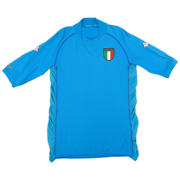 2002 Italy Home Shirt - 4/10 - (L)