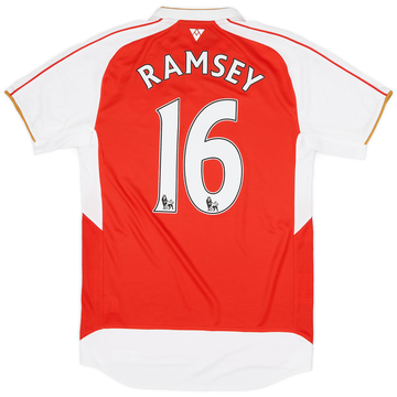 2014-15 Arsenal Away Shirt Ramsey #16 (S)