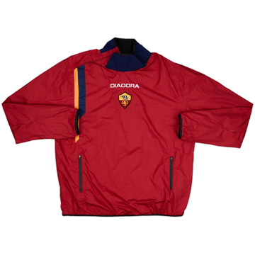 DIADORA - ローマ 99 XL 1999-00 Roma Diadora 1/4 Zip Drill Top - 8/10 - (XXL)