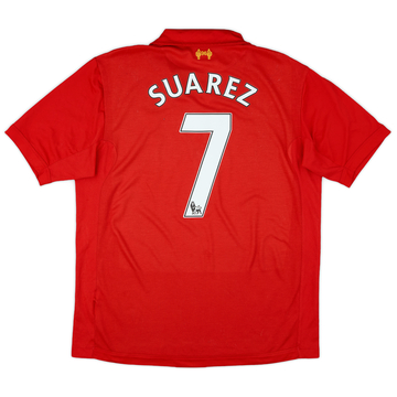 2012-13 Liverpool Third Shirt Suarez #7 - 9/10 - (M)