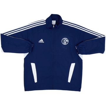 2011-12 Schalke adidas Track Jacket - 8/10 - (L)