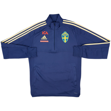 Top de entrenamiento 1/4 Zip adidas Versión Jugador de Sweden 2017-18 - 10/10 - (S)