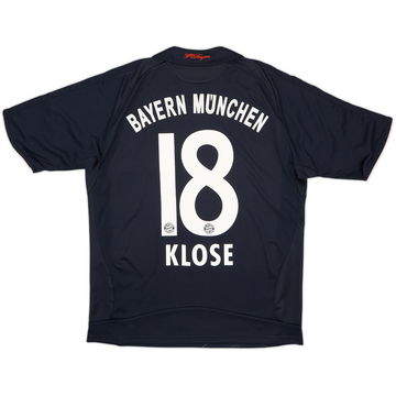Camiseta de visitante del Bayern Munich 2008-09 Klose #18 - 8/10 - (14-15 Años)