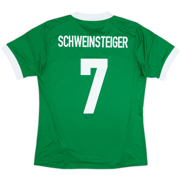 Camiseta de visitante de Alemania 2012-13 Schweinsteiger #7 - 8/10 - (Juvenil XL)