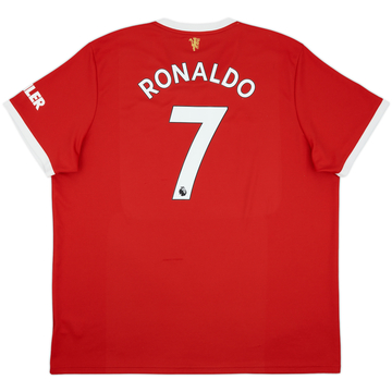 2007-09 Manchester United Home Shirt Ronaldo #7 - 9/10 - (3XL)