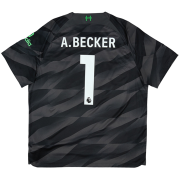 2023-24 Liverpool GK Shirt A.Becker #1 - 10/10 - (XL)