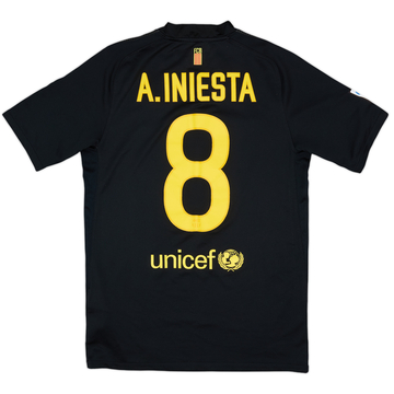 2012-13 Barcelona Home Shirt A. Iniesta #8 - 6/10 - (S)