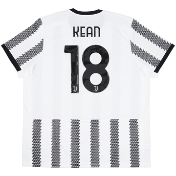 2023-24 Juventus Home Shirt Kean #18 - 10/10 - (M)