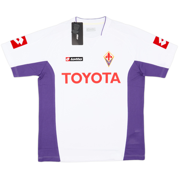 2007-08 Fiorentina Home L/S Shirt Mutu #10 - 4/10 - (XL)