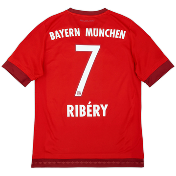 Camiseta de local del Bayern Munich 2015-16 Ribery #7 - 8/10 - (15-16 Años)