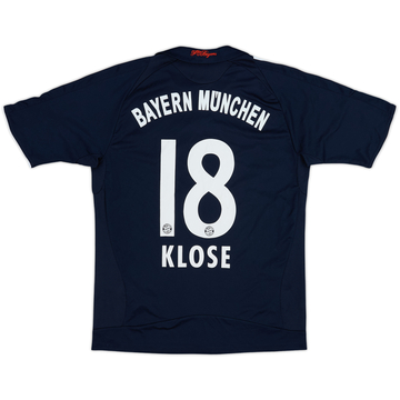 2008-09 Bayern Múnich Camiseta Visitante Klose #18 - 7/10 - (XL.Boys)