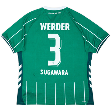 Camiseta de local del Werder Bremen 2025-26 Sugawara #3 - 8/10 - (XXL)