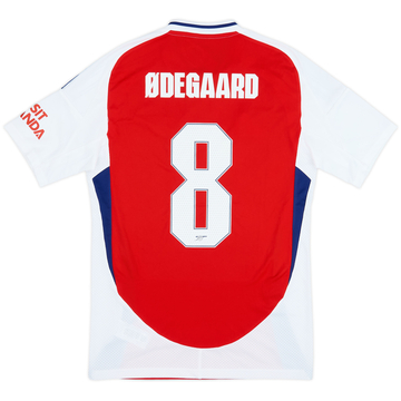 Camiseta de local del Arsenal 2024-25 Odegaard #8 (S)