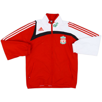 2007-08 Liverpool adidas Track Jacket - 8/10 - (L/XL)