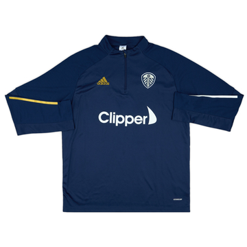 2020-21 Leeds adidas 1/4 Zip Drill Top - 9/10 - (M)
