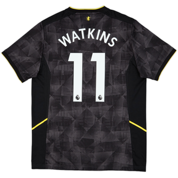 2023-24 Aston Villa Match Issue Home Shirt Watkins #11