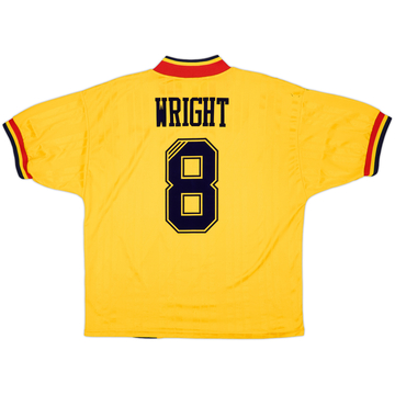 1993-94 Arsenal Away Shirt Wright #8 - 7/10 - (L)