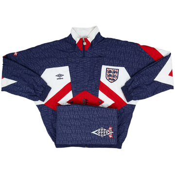 ウェア 90s UMBRO England 1990-92 England Umbro Tracksuit Bottoms - 9/10 - (XL)