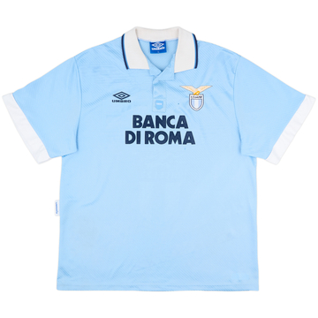 1993-1995 ラツィオ LAZIO ホーム ヴィンテージユニフォーム LAZIO 1993/1995 HOME SHIRT [XL] – Stunner: Vintage Football