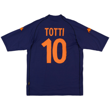 ウェア 04-05 ROMA TOTTI #10 2004-05 Roma Home Shirt Totti #10 (L)