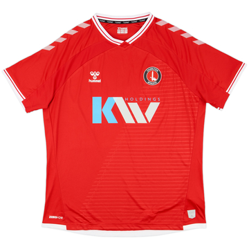 2020-21 Charlton Home Shirt - 8/10 - (XXL)