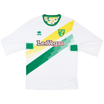 2018-19 Norwich Away L/S Shirt - 10/10 - (XXL)