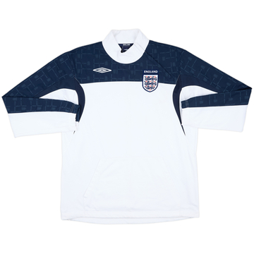 2004-05 England Umbro 1/4 Zip Training Shirt - 8/10 - (S)