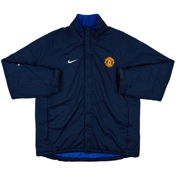 2003-04 Manchester United Nike Padded Bench Coat - 8/10 - (L)