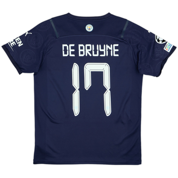 2021-22 Manchester City Third Shirt De Bruyne #17 - 7/10 - (M)