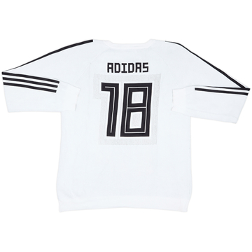 Sudadera de algodón adidas de Alemania 2018 - 7/10 - (Mujeres XL)