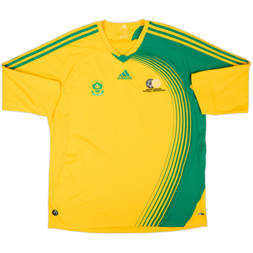 2007-09 South Africa Home L/S Shirt - 8/10 - (XL)
