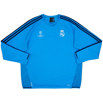 2015-16 Real Madrid CL adidas Track Jacket - 9/10 - (S)