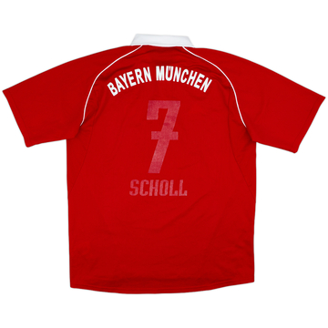 Camiseta de local del Bayern Munich 2005-06 Scholl #7 - 4/10 - (L)