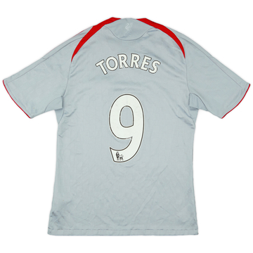 LIVERPOOL ADIDAS 2009/2010 FOOTBALL SOCCER AWAY JERSEY #9