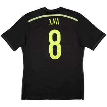 Camiseta de visitante de España 2013-15 Xavi #8 - 6/10 - (L)