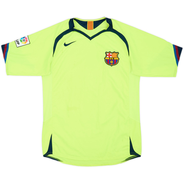 Camiseta de visitante del Barcelona 2005-06 #10 - 5/10 - (13-15 Años)