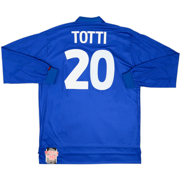 1998-99 Italy Home L/S Shirt Totti #20 (XXL)